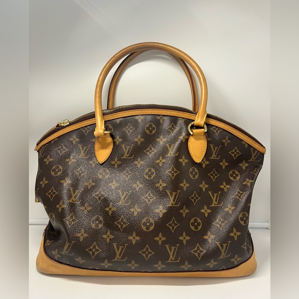 Louis Vuitton Monogram Lockit Horizontal Handbag Shoulder Bag